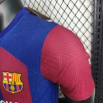 2023-24 Barcelona Home Shirt Soccer Jersey Player Version Replica - Image 5