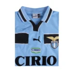 Lazio 1999/00 Retro Jersey Home - Image 3