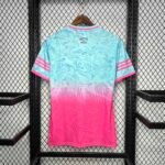 24-25 Inter Miami Special Beach Edition Kit Pink&Blue Soccer Jersey - Image 3