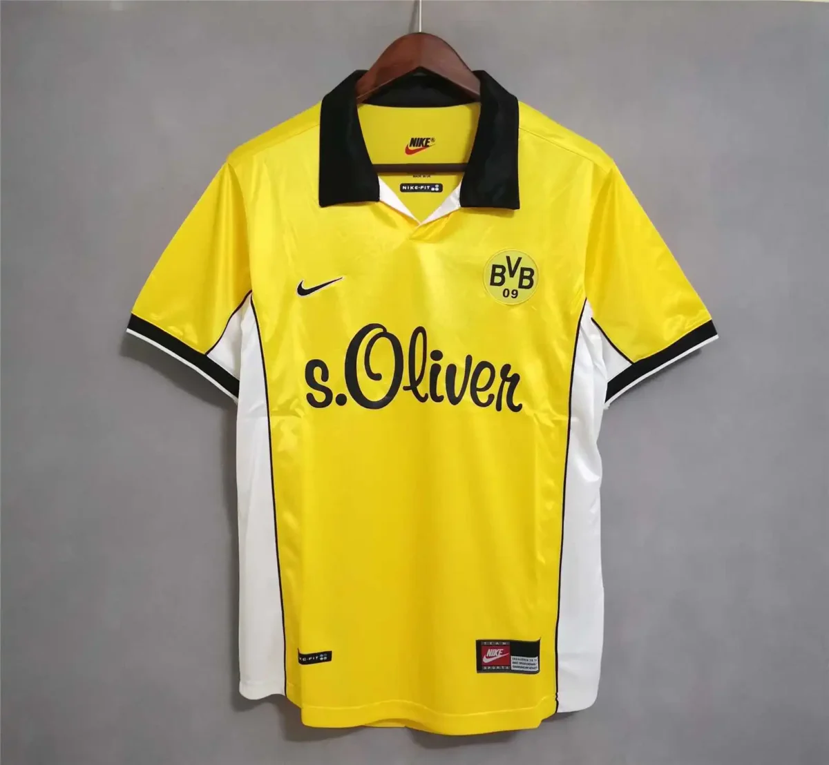 98-99 Borussia Dortmund Retro Jersey Home - Image 2