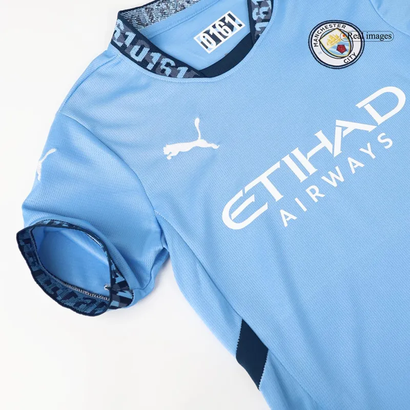 0792b1dacd Kids Manchester City Home Jersey Kit Youth Apparels 2024/25 - Image 8
