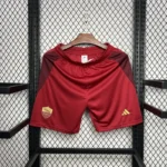 2024-25 Serie A Roma Home Shorts - Image 3