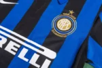 07-08 Inter Milan Retro 100th Anniversary Home Jersey - Image 6