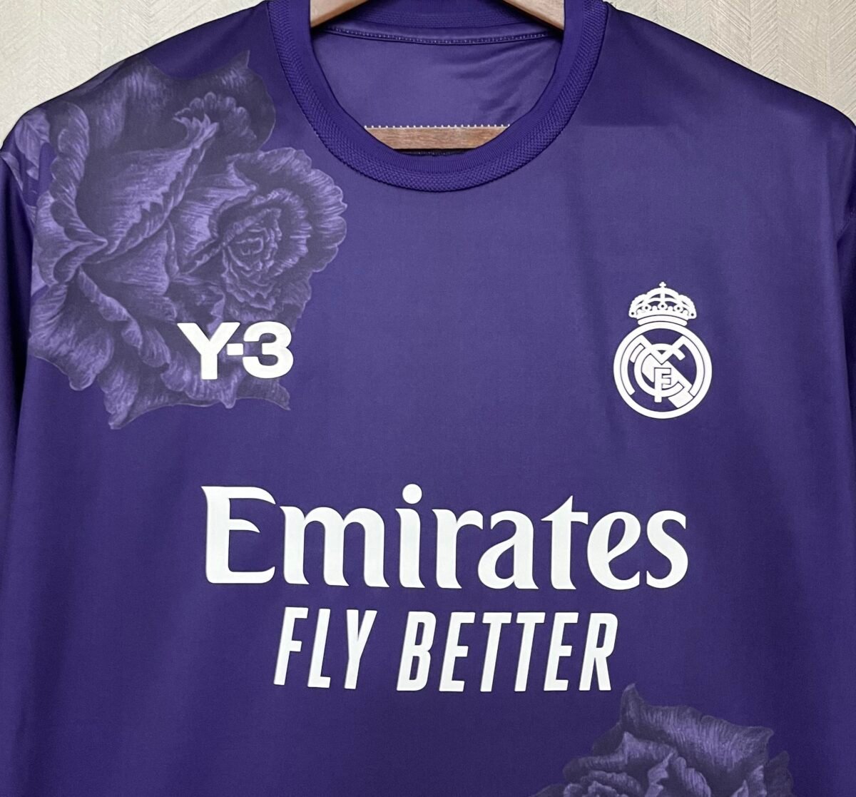 Y3 Real Madrid 24-25 Purple Shirt Football Jersey - Image 8