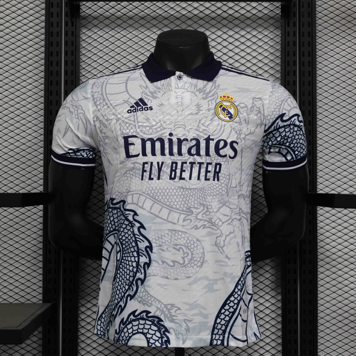 Real Madrid Classic Dragon Special Edition Jersey POLO Shirt 24-25 - Image 2