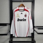 06-07 AC Milan UCL Final Retro Jersey Away Long Sleeve - Image 8