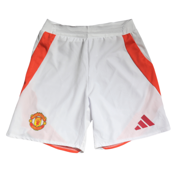 24-25 Manchester United Home Soccer Shorts Player Version