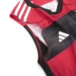 CR Flamengo 2023/24 Training Vest Red&Black - Image 6
