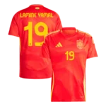2024 Euro Spain Nation Home Jersey LAMINE YAMAL #19 RODRIGO #16 MORATA #7
