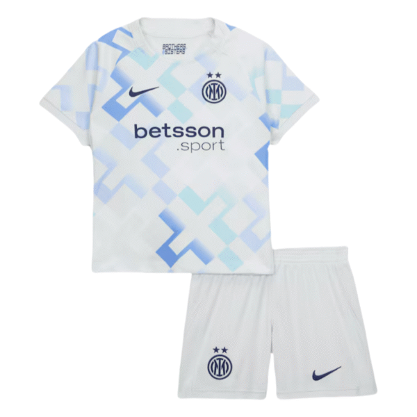 Kids Inter Milan Away Kit 2025-26
