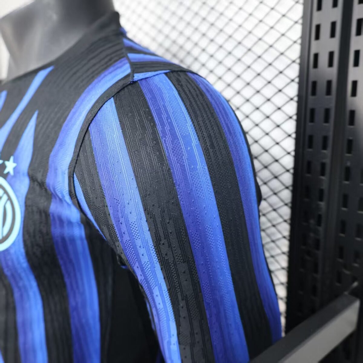 Inter Milan Home Shirt SOccer Jersey Long Sleeve Player Version 25-26 - Image 5