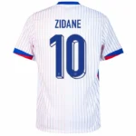 France Away Zidane 10 Shirt 2024-2025 Player version Size:S-2XL Non-Customize - Image 2