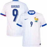 France Away Giroud 9 Shirt 2024-2025 Player version Size:S-2XL Non-Customize