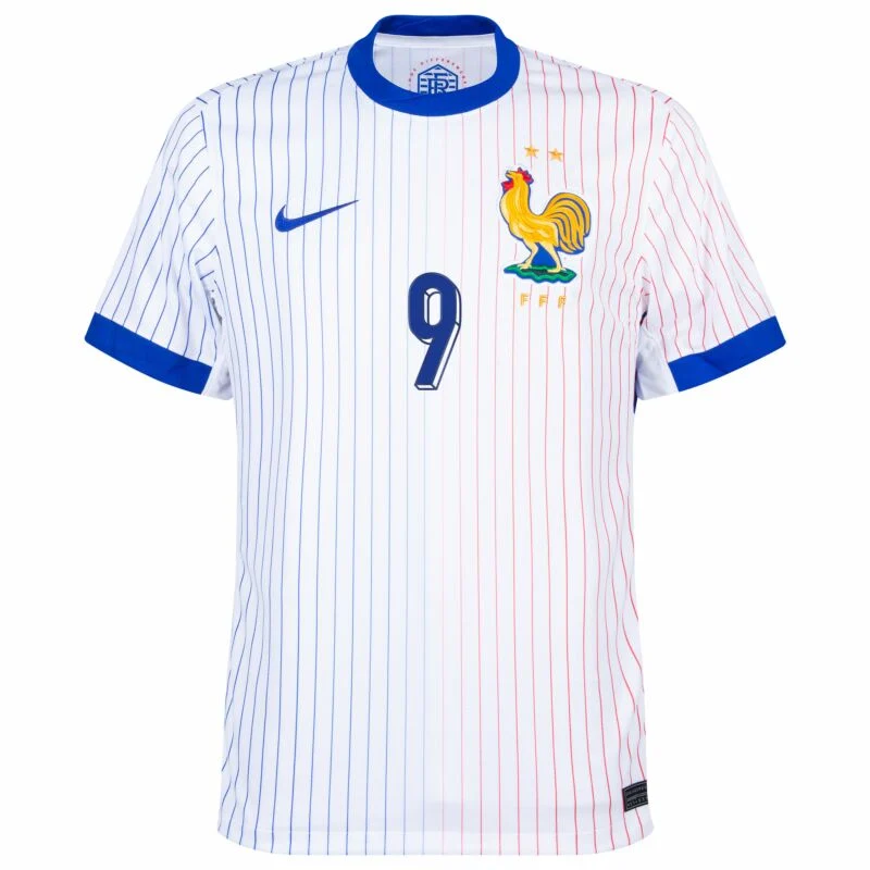 1016-053905fb92 France Away Giroud 9 Shirt 2024-2025 Player version Size:S-2XL Non-Customize - Image 3