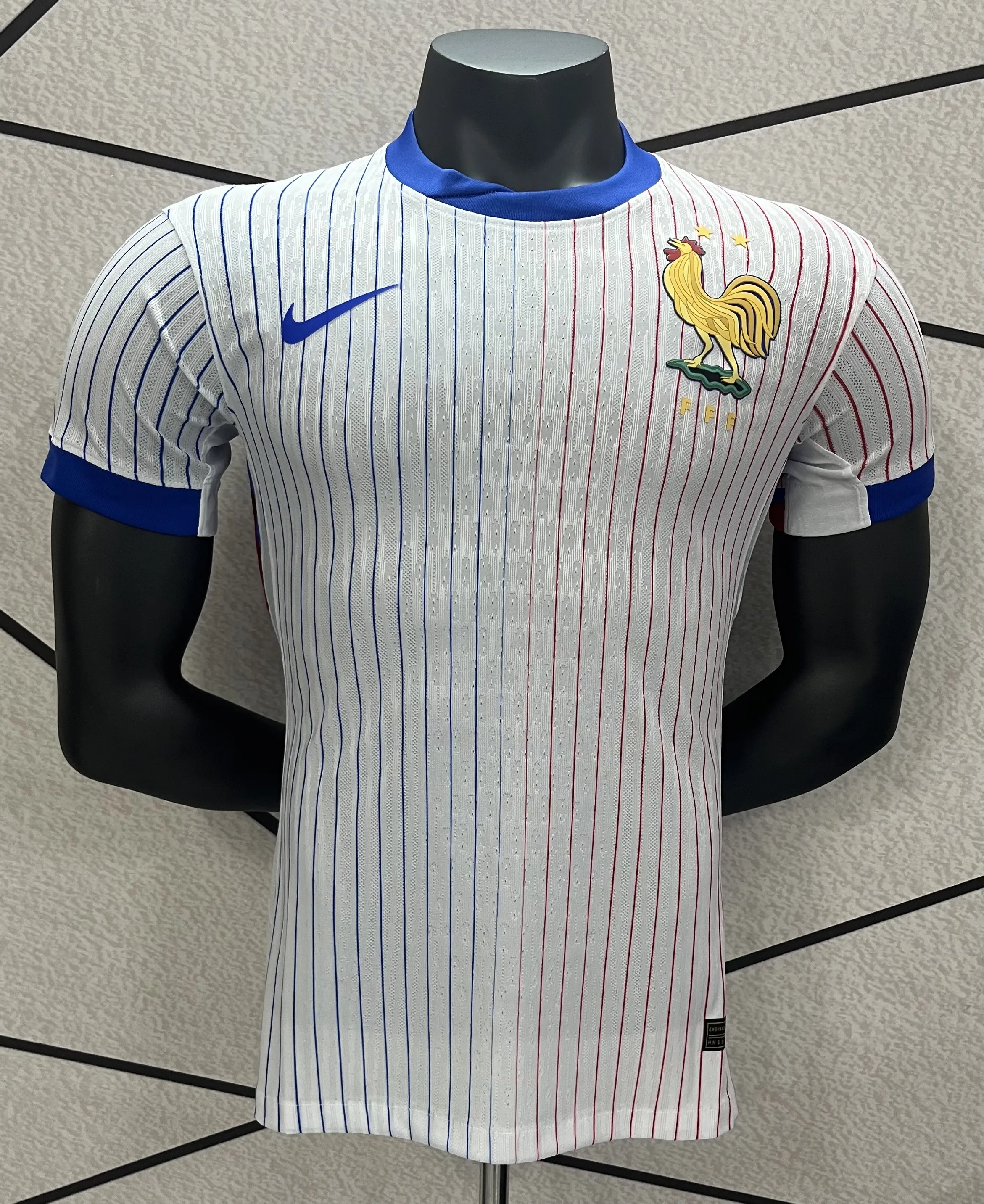 1028-0534341416 France Away Zidane 10 Shirt 2024-2025 Player version Size:S-2XL Non-Customize - Image 4