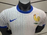 France Away Saliba 17 Shirt 2024-2025 Player version Size：S-2XL Non-Customize - Image 5