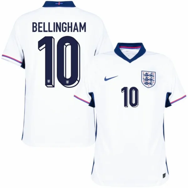 England Home Bellingham 10 Shirt 2024-2025 Player version  Size:S-2XL Non-Customize