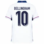 England Home Bellingham 10 Shirt 2024-2025 Fan Size:S-2XL Non-Customize - Image 2