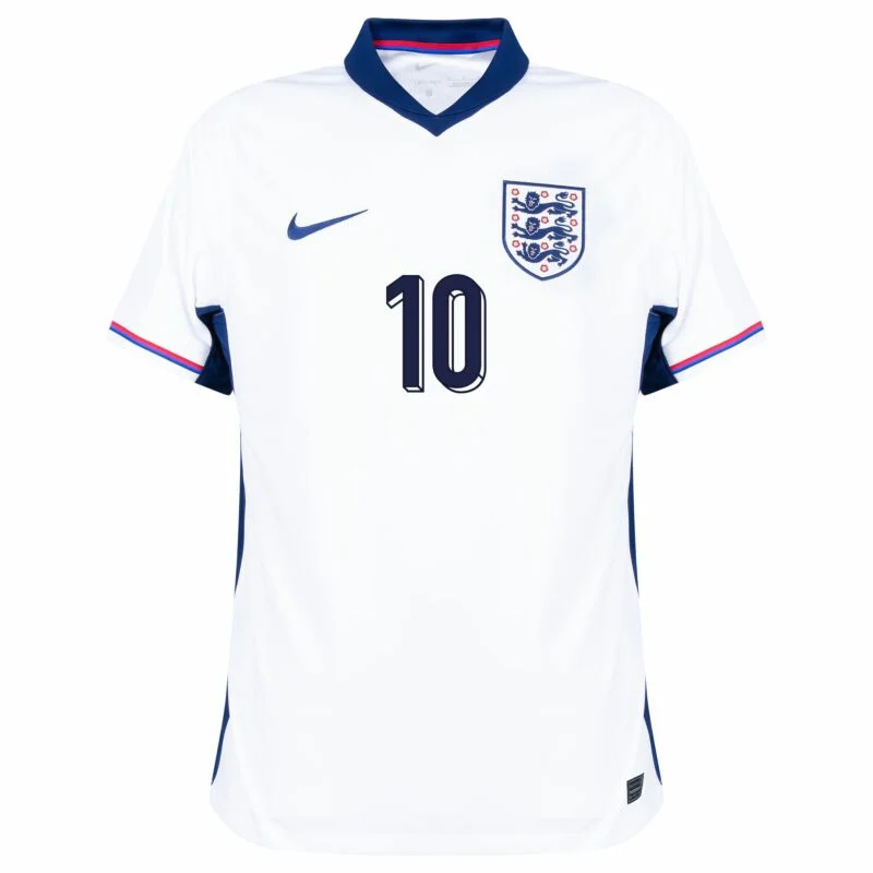 1036 England Home Bellingham 10 Shirt 2024-2025 Fan Size:S-2XL Non-Customize - Image 3