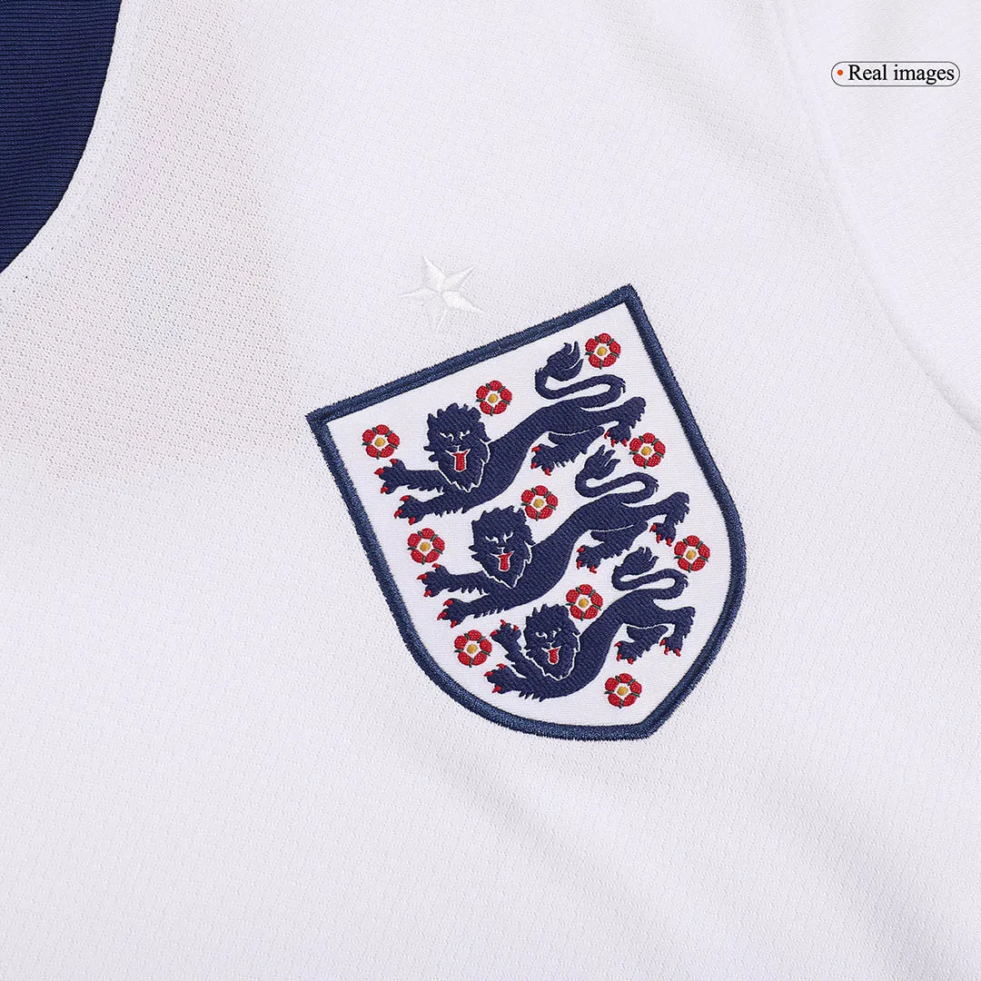 1040-08402050f7 England Home Mainoo 26 Shirt 2024-2025 Fan Size:S-2XL Non-Customize - Image 5