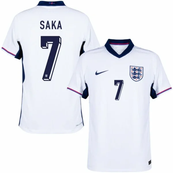 England Home Saka 7 Shirt 2024-2025 Fan Size:S-2XL Non-Customize