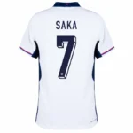 England Home Saka 7 Shirt 2024-2025 Fan Size:S-2XL Non-Customize - Image 2