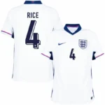 England Home Rice 4 Shirt 2024-2025 Fan Size:S-2XL Non-Customize