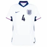 England Home Rice 4 Shirt 2024-2025 Fan Size:S-2XL Non-Customize - Image 3