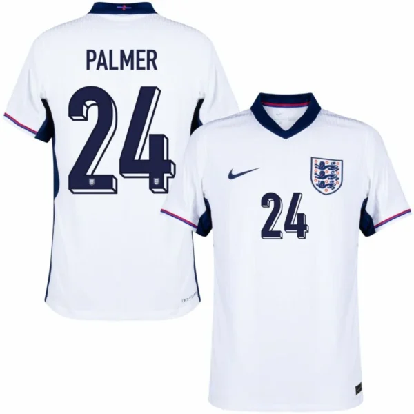 England Home Palmer 24 Shirt 2024-2025 Player version  Size：S-2XL Non-Customize