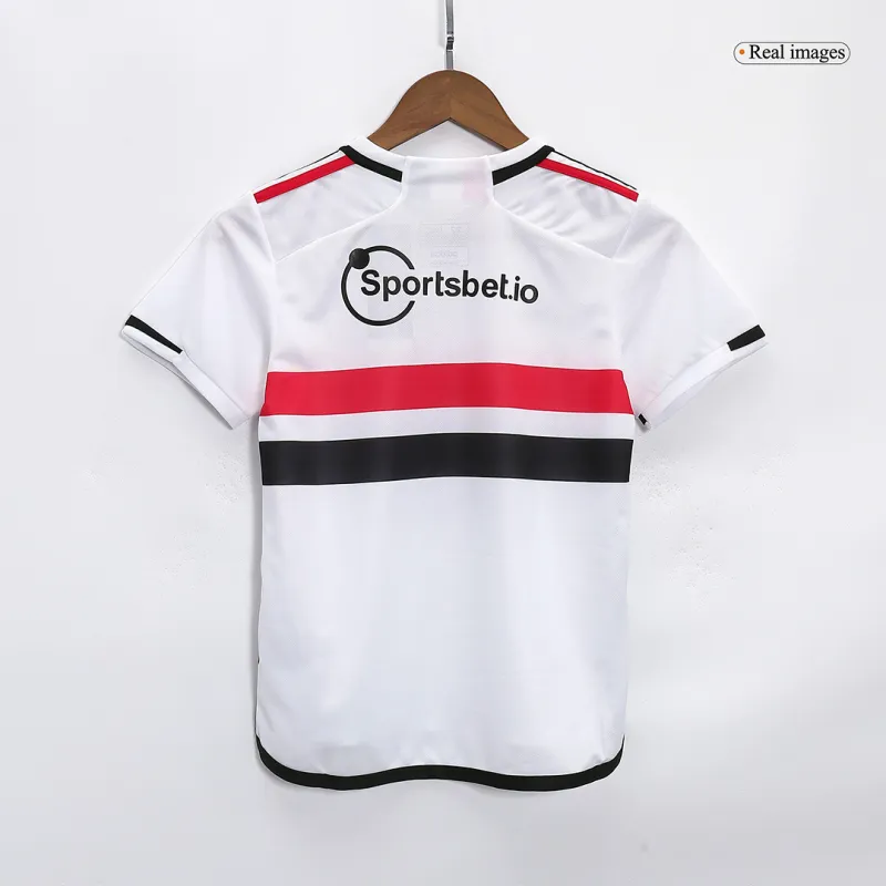 105c18dc97 Kids Sao Paulo FC 2023/24 Home Jersey Kit Replica - Image 2