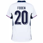 England Home Foden 20 Shirt 2024-2025 Fan Size：S-2XL Non-Customize - Image 2