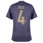 England Away Rice 4 Shirt 2024-2025 Player version Size:S-2XL Non-Customize - Image 2