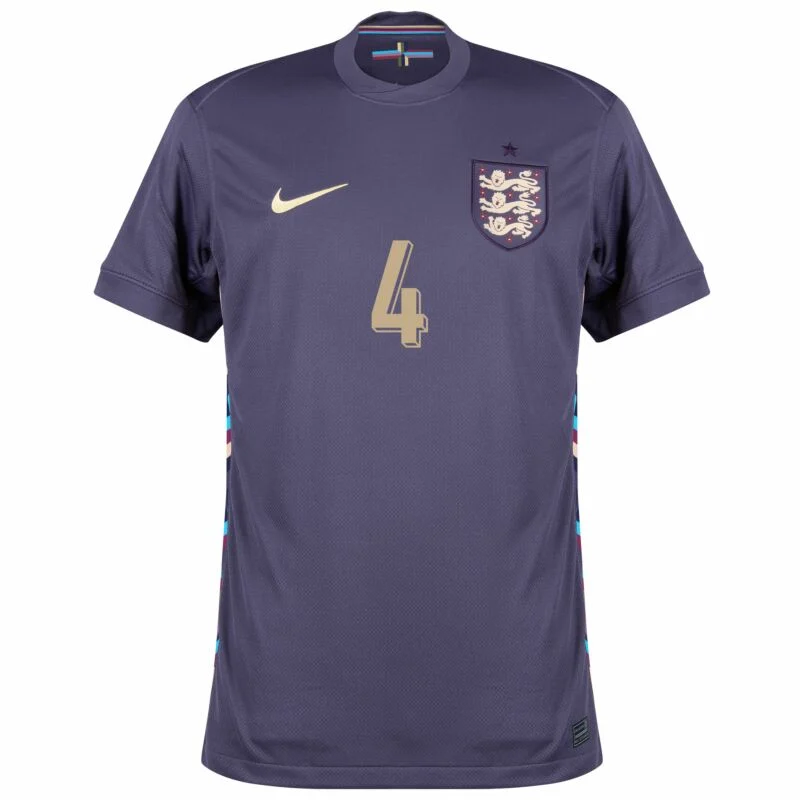 1067-0939320175 England Away Rice 4 Shirt 2024-2025 Player version Size:S-2XL Non-Customize - Image 3
