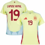 Spain Away Lamine Yamal 19 Shirt 2024-2025 Fan / Player version  Size：S-2XL Non-Customize