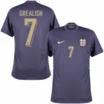England Away Grealish 7 Shirt 2024-2025 Fan Size:S-2XL Non-Customize