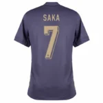 England Away Saka 7 Shirt 2024-2025 Player version Size:S-2XL Non-Customize - Image 2