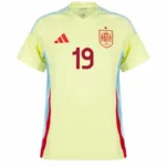 Spain Away Lamine Yamal 19 Shirt 2024-2025 Fan / Player version  Size：S-2XL Non-Customize - Image 3