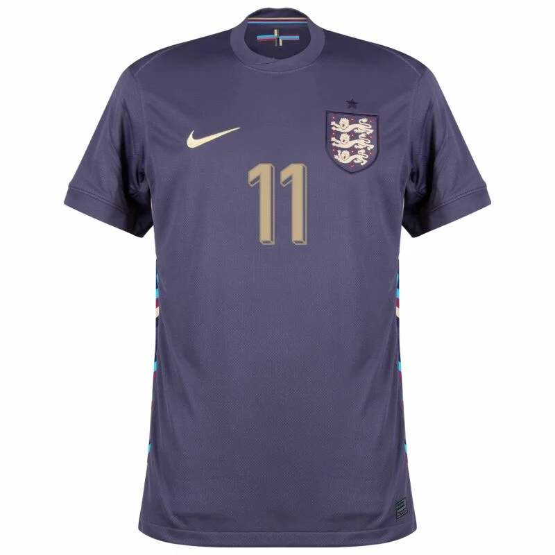 1093-094306540a England Away Foden 11 Shirt 2024-2025 Player version Size:S-2XL Non-Customize - Image 3
