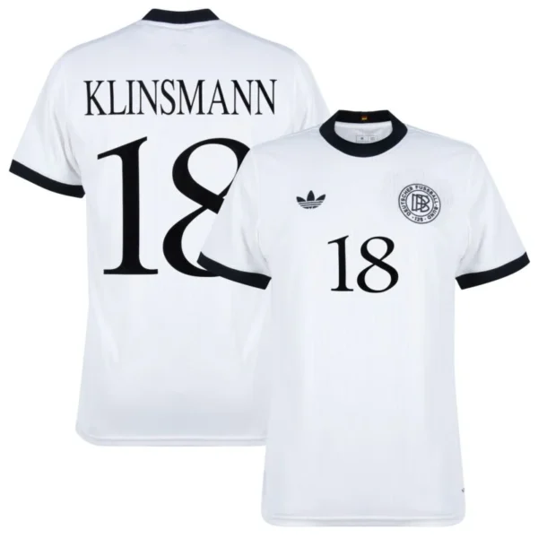 Germany 125th Anniversary Klinsmann 18 Shirt  2025 Player version Size:S-2XL Non-Customize