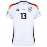 Germany Home Müller 13 Shirt  2024 Player version Size：S-2XL  Non-Customize - Image 2