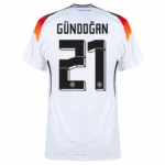 Germany Home Gündoğan 21 Shirt  2024 Player version Size：S-2XL  Non-Customize - Image 2