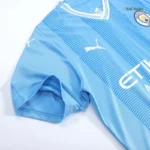 Manchester City 2023/24 Home Whole Kit(Jersey+Shorts+Socks) - Image 8