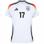 Germany Home Wirtz 17 Shirt  2024 Player version Size：S-2XL  Non-Customize - Image 3