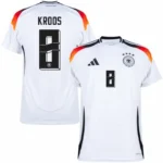 Germany Home Kroos 8 Shirt  2024 Fan Size：S-2XL  Non-Customize