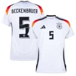 Germany Home Beckenbauer 5 Shirt  2024 Player version Size：S-2XL  Non-Customize