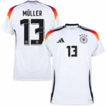 Germany Home Müller 13 Shirt  2024 Player version Size：S-2XL  Non-Customize
