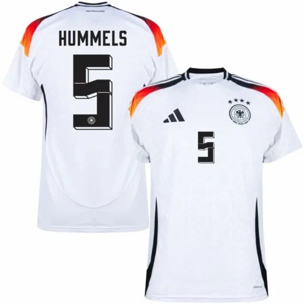 Germany Home Hummels 5 Shirt  2024 Fan Size：S-2XL  Non-Customize