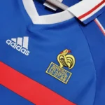 France World Cup 1998 Retro Jersey Home - Image 7
