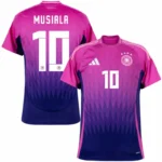 Germany Away  Musiala 10 Shirt  2024 Fan Size：S-2XL  Non-Customize