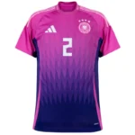 Germany Away  Rüdiger 2 Shirt  2024 Fan Size：S-2XL  Non-Customize - Image 3